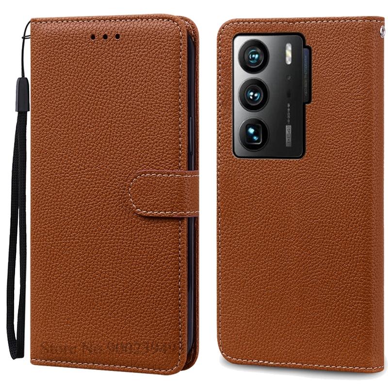 Для ZTE Axon 40 Ultra Чехол-кошелек Флип Кожаный Чехол Для ZTE Axon 40 Ultra Чехол Силиконовый Чехол-Книга Coque Fundas