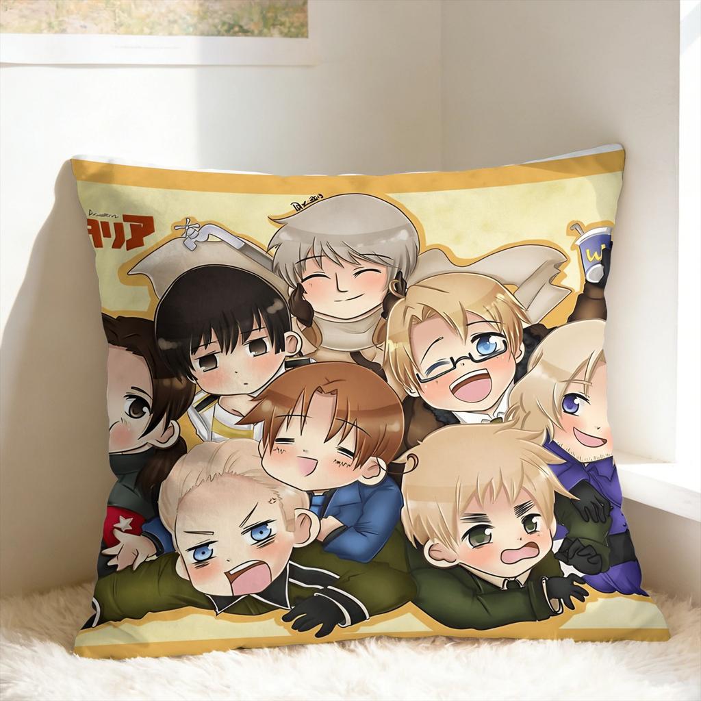 Наволочка Aph Hetalia Аниме Мягкая Наволочка для Подушки Кавайная Наволочка для Дивана Автомобиля Домашнего Декора