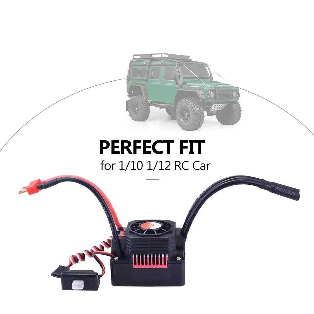 SURPASS HOBBY 60A Бесщеточный ESC Водонепроницаемый электронный контроллер скорости для грузовика с радиоуправлением 1/10