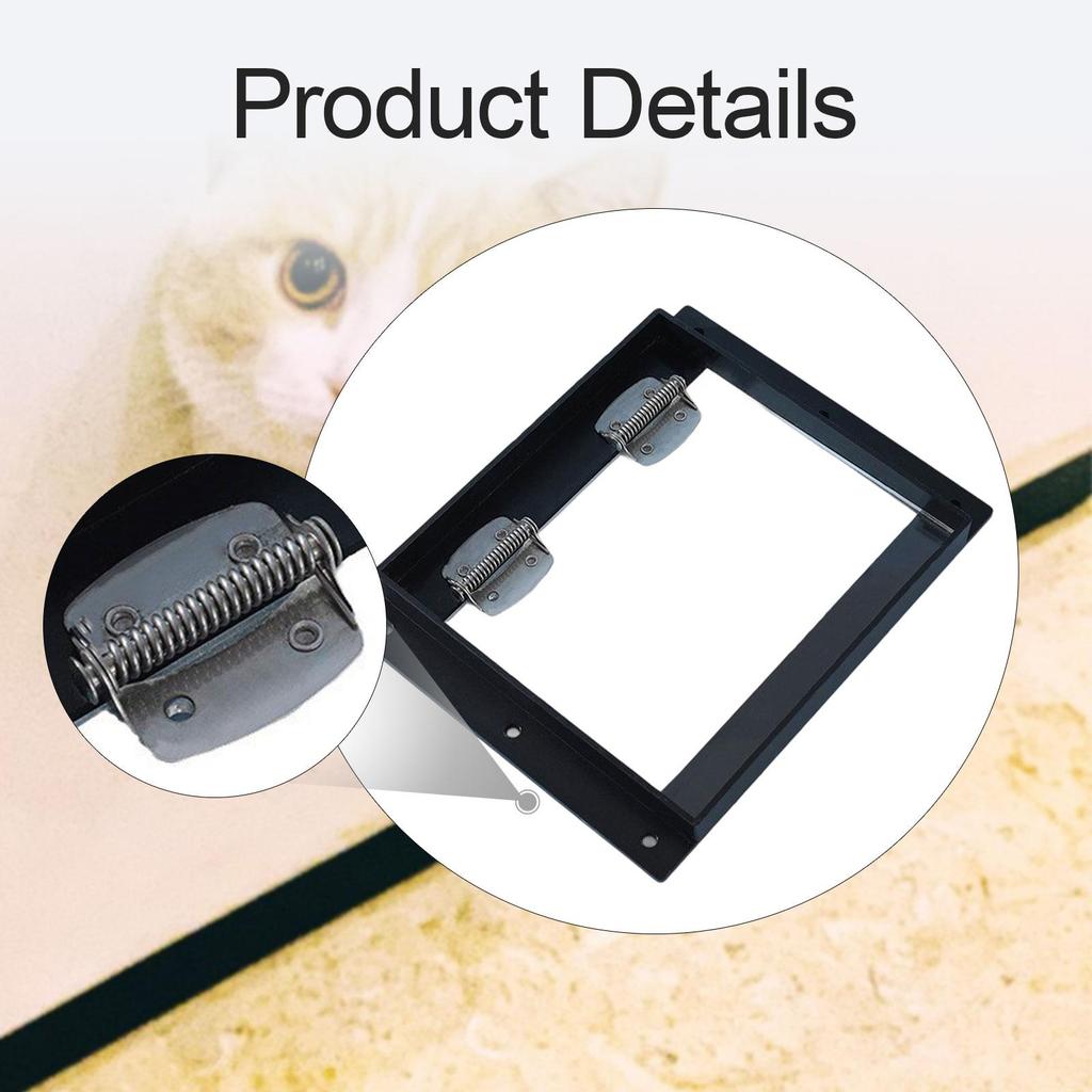 Weatherproof Raccoon Door for Pets, Skunks And Opossums