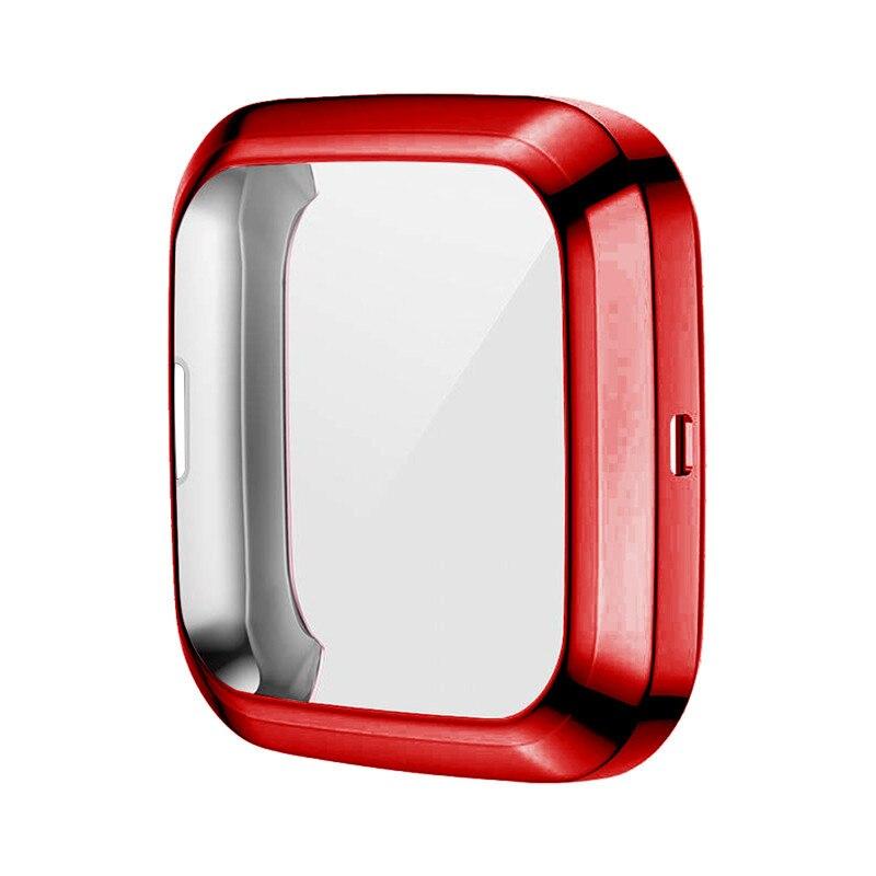 Защитный чехол для Fitbit Versa Lite/Versa 2/Versa, чехол из ТПУ, бампер с защитной пленкой для экрана, аксессуары для умных часов