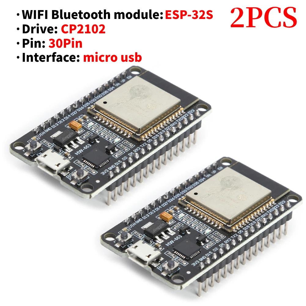 1-3Set ESP32 32 CH340C Development Board TYPE-C Micro USB WiFi+Bluetooth Ultra-Low Power Consumption SPI Wireless Module