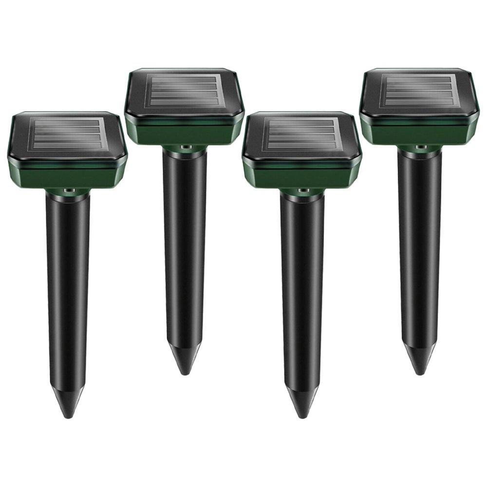 Наружный непромокаемый солнечный ультразвуковой вибрационный отпугиватель вредителей, отпугиватель змей для газона, сада, двора, фермы