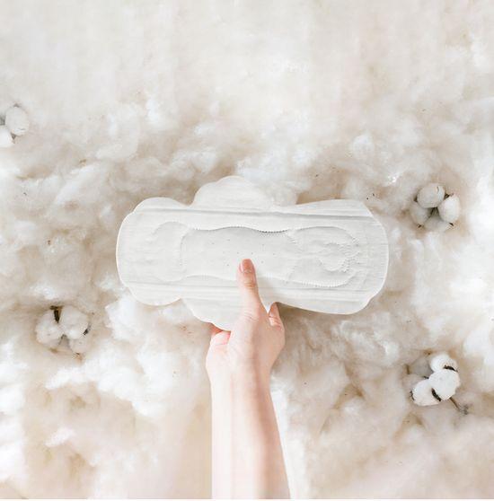 Выберите 1 из 4 видов гигиенических прокладок Good Feel Organic из неотбеленного хлопка (средний / большой / супер длинный / лайнер)