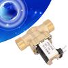 G1 2  Normally Open Brass Solenoid Electromagnetic Valve Water Inlet Switch (DC12V)