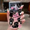Phone Case For Vivo IQOO Z11 Turbo Fundas Capa Butterfly Bow Protective Casing Transparent Soft Silicone TPU Cover Coque