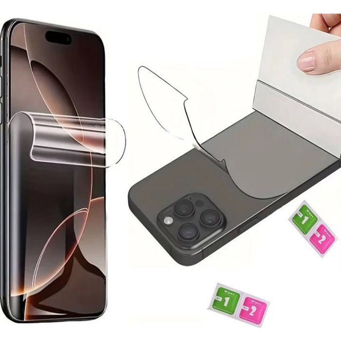 Film de protection - AILIKA - Google Pixel 9 5G - Hydrogel 2-en-1 - Ultra clair - Résistant aux rayures