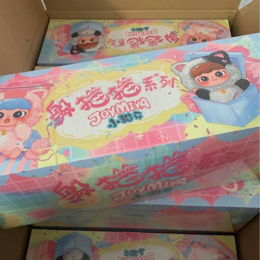 Instock Genuine Baby Three Joymiya Sweet Tooth Peekaboo Series Blind Box Mystery Box Cute Doll Anime Figure Bag Pendant Gift
