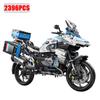 High Tech 1:5 Motorcycle City Sports Rapid Racing Motorbike Locomotive Modular Brick Model Building Block Boy Gift Toy