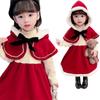 Санта Рождество Дети Санта Фантазия Санта Клаус Санта Костюм Культурная Школа Сцена Выступление Фестиваль Вечеринка [giminuo] Костюм, Детский Косплей,
