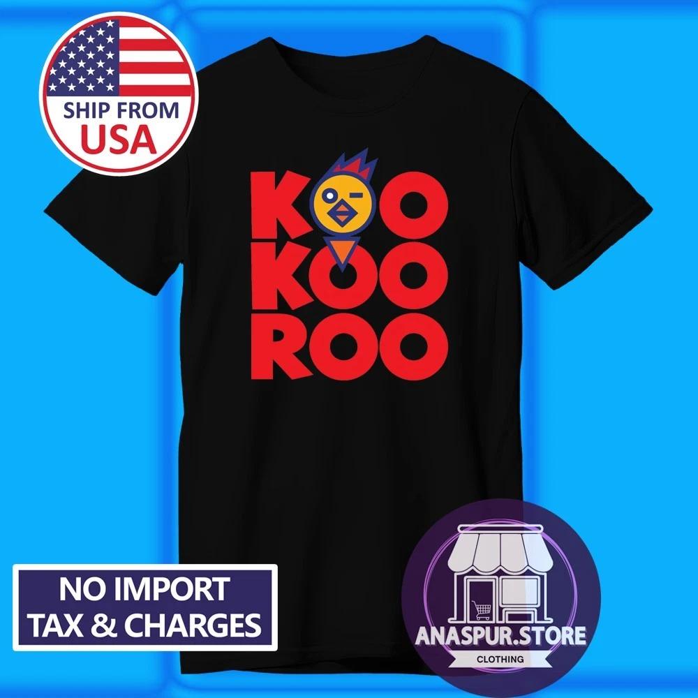 Koo Koo Roo Chicken Restaurant Men's Black Size S-5XL