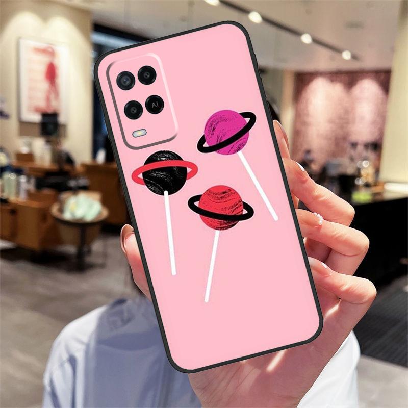 Pizza Sushi Food Donuts Case For Oppo A94 A74 A54 A18 A38 A58 A78 A98 A40 A60 A80 A16 A76 A96 A15 A17 A77 A57S Cover