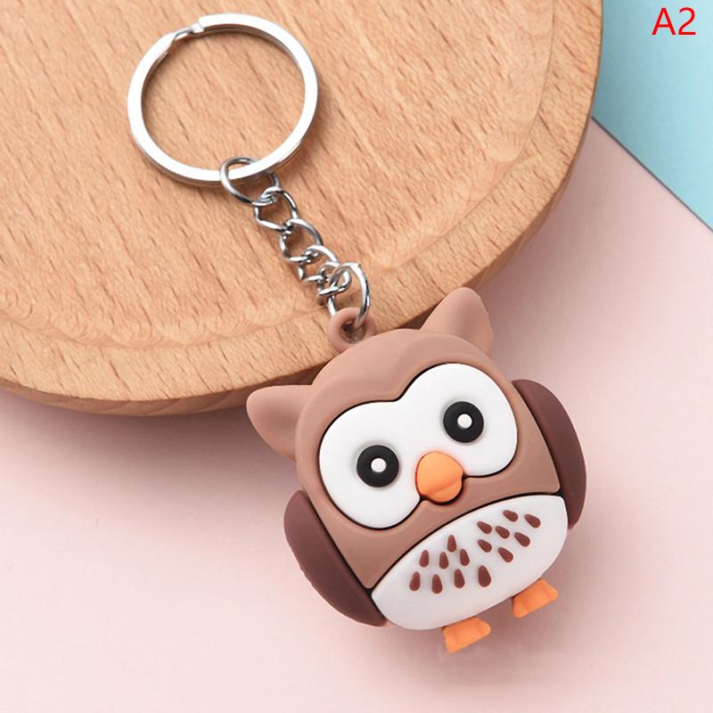 Owl Keychain Creative Owl Cute Animal Key Pendant Pendant Student Gift