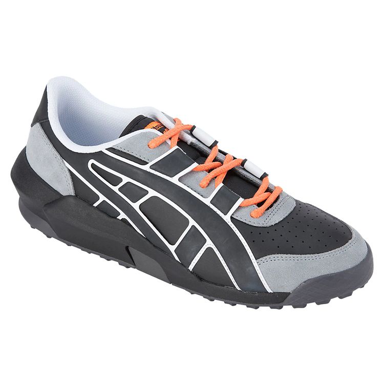 ONITSUKA TIGER Унисекс Кроссовки с Большим Логотипом Черный Белый Оранжевый 1183A419-001