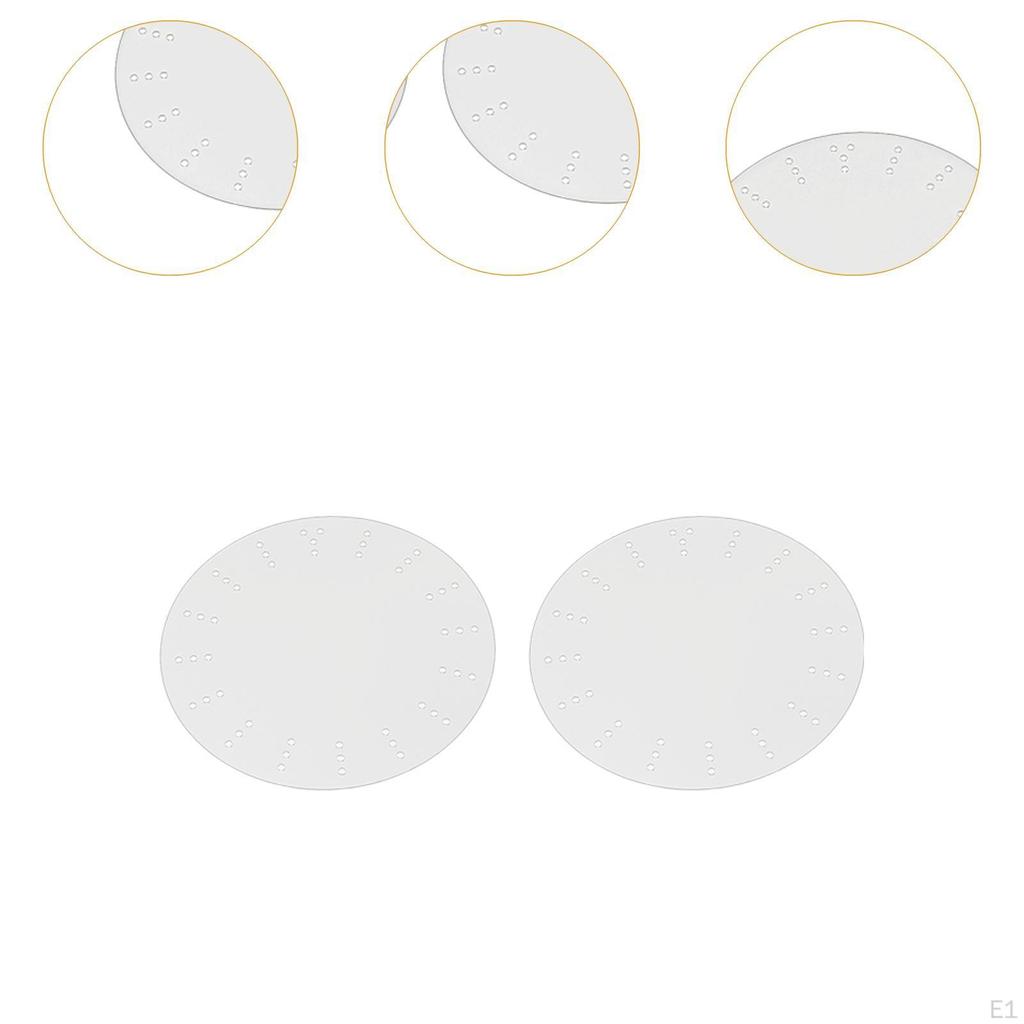 2 прозрачных шаблона венков для цветочных проектов своими руками