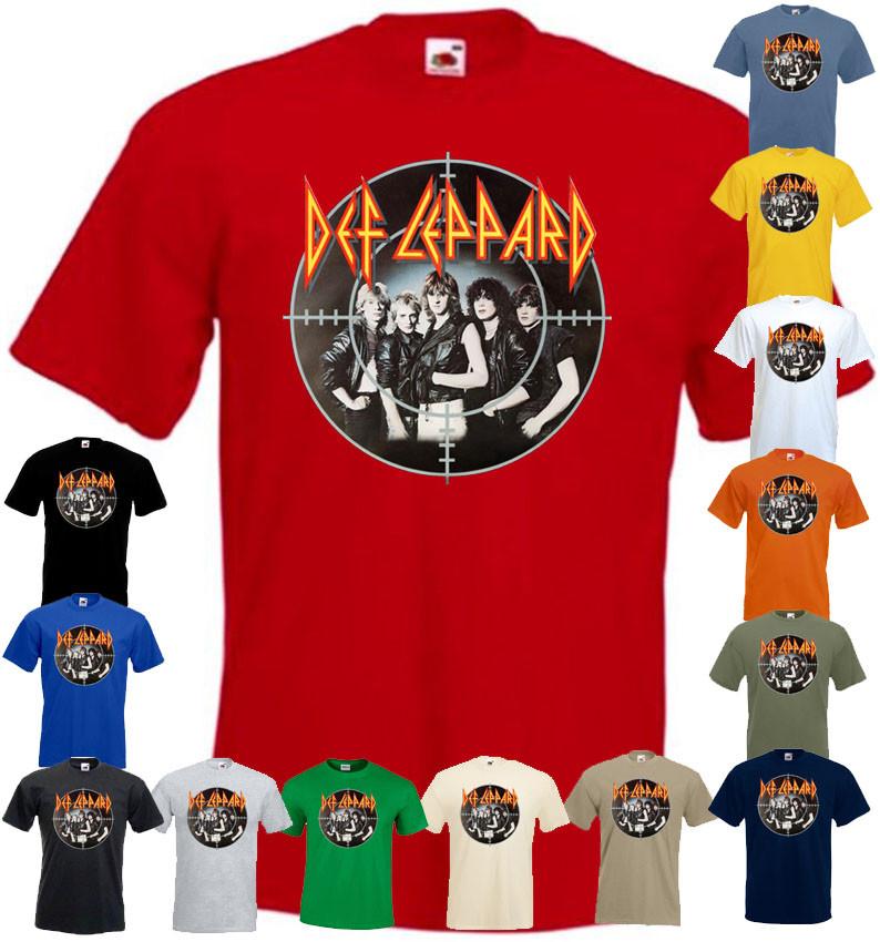 26 Def Leppard T-shirt hard rock heavy metal all colors all sizes S-5XL Unisex T-Shirt