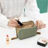 Ladies' Portable Mini Solid Color Makeup Bag Large Capacity Waterproof Storage Hand-held Bag