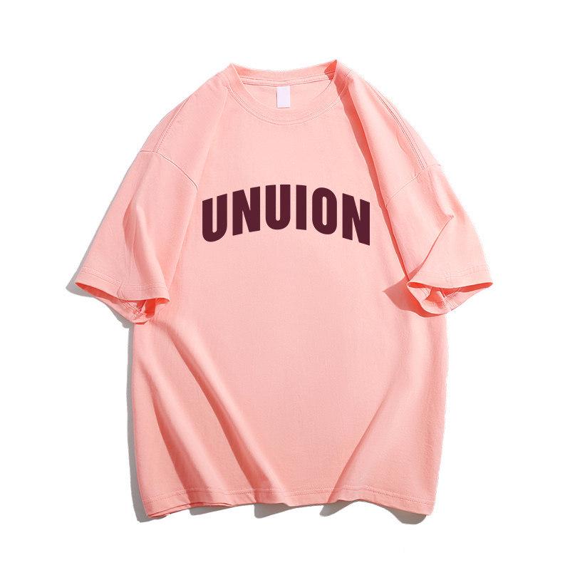 Американская ретро женская хлопковая футболка большого размера с коротким рукавом, свободная
