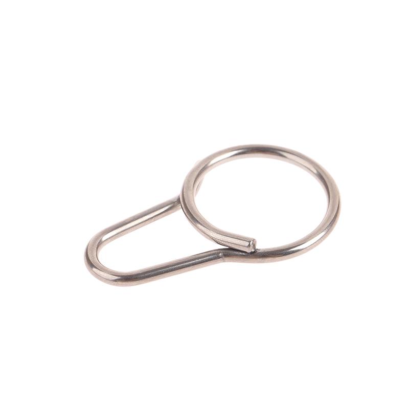 Titanium Alloy Key Ring Belt Clip Quick Draw Keychain Hanging Buckles Pendant Super Lightweight Man Car Keychain Tools