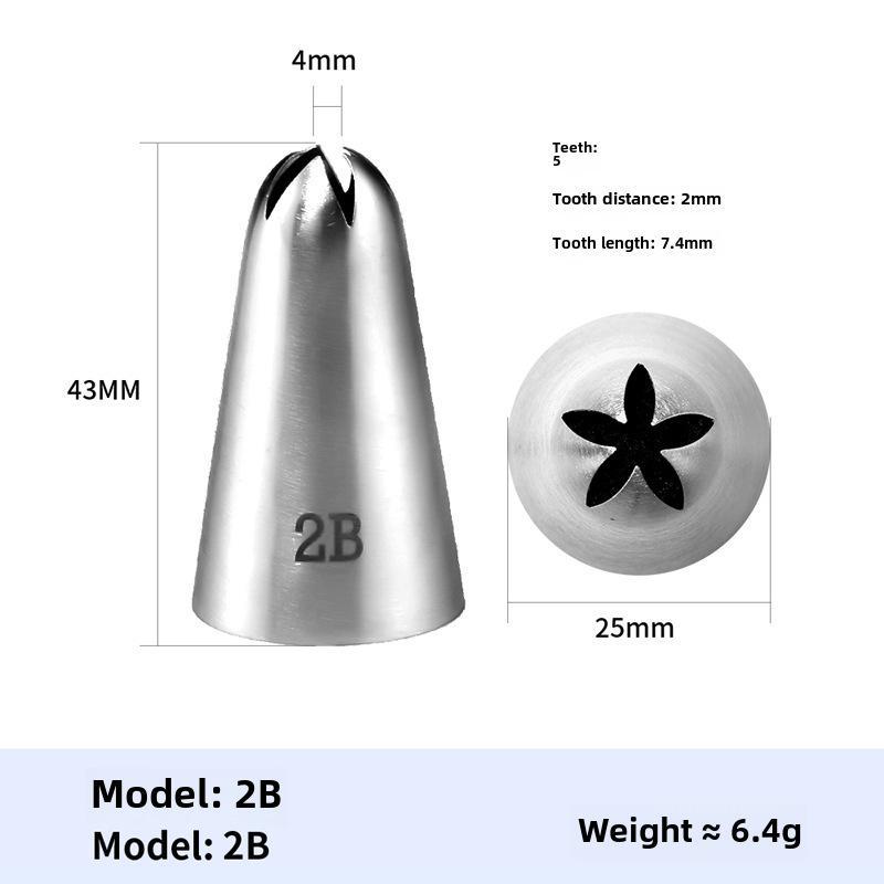 Набор насадок для украшения торта в корейском стиле с кондитерскими мешками