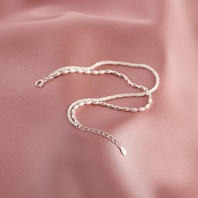 Double Layered Starry Sky Bracelet Ins Niche Design, Light Luxury and Exquisite Rice Grain Bracelet for Gifting To Girlfriends