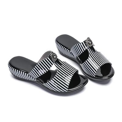 GKTINOO Женские тапочки 2024 Летние женские тапочки Обувь Женские танкетки Натуральная кожа Летняя обувь для мамы Вьетнамки