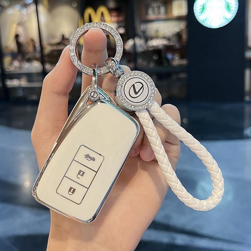 TPU Car Key Case Cover For Lexus RX350 NX300 Es300h Rx450h GS300 GX470 IS250 ES350 GX460 Nx300h Is300h Auto Keychain AccessoriesMK5