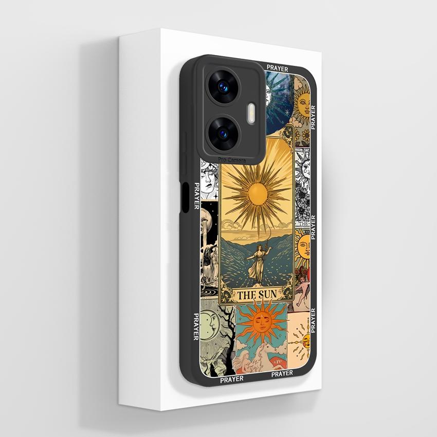 Красивые чехлы для телефона в форме сердца любви для Realme C55 C35 C25 C20 C15 C11 C21Y C25Y Мягкий жидкий силиконовый бампер Противоударный защитный чехол для Realme Casing