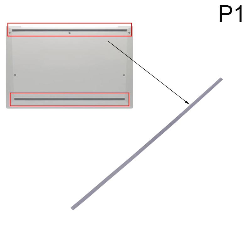 1 шт. Резиновая полоска для ноутбука для Elitebook 830 735 G7 G8 Сделай сам Нижний корпус Ножка Нескользящая Бамперная полоска Ножки Аксессуары для ноутбука