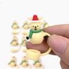 2/5/10Pcs Christmas Straw Cover Cute Ghost Design Silicone Straw Cap Dustproof Splash Proof 10mm Straw Tips Washable Anti-Slip Fit Lids Cup