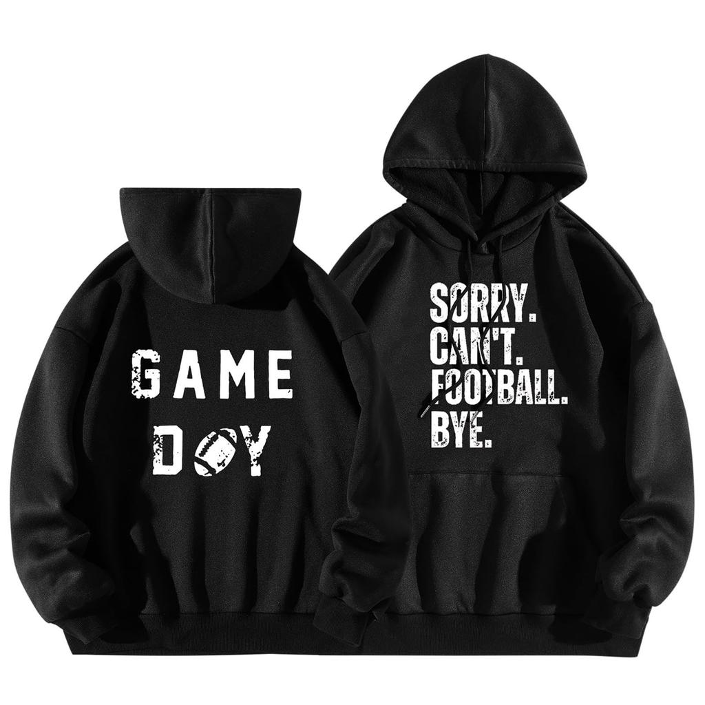 Женская мода легкий длинный рукав пуловер толстовки с капюшоном с карманами графическая толстовка