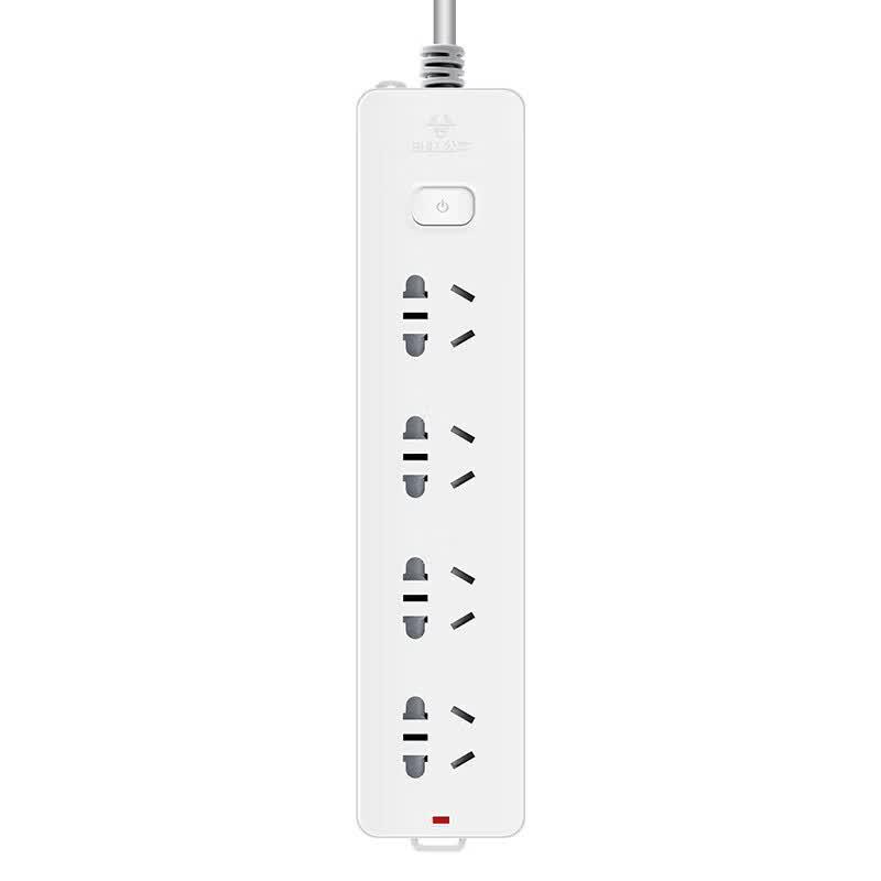 BULL GN-410 4-Outlet Power Strip with 10m Cord