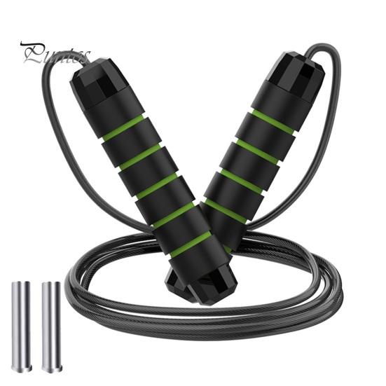 Скакалка из стальной проволоки 300 см. Регулируемая нескользящая ручка. Не спутывается. Физическое тестирование. Весовые тренировки. Студенты. Дети. Взрослые. Скакалка для фитнеса.