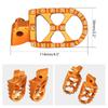 Для KTM 1998-2016 EXC 300 EXC 250 EXCF 350 EXC 450 Подножки Footrests SX 125 SXF 250 SXF 450 1998-2015 XCW 300 XCF-W 2006-2016
