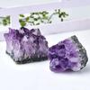 Natural  Amethyst Quartz Purple Crystal Cluster Healing Raw Stones Specimen Home Decoration Crafts Decoration Ornament