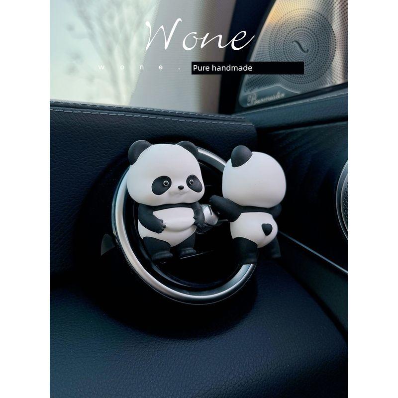 Auto Perfume Aromatherapy Cute Belly Meat Panda Air Outlet Decoration Supplies Fragrant Stone Girls' Gifts Classy