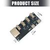 CH339F 4-портовый металлический USB Ethernet-хаб-адаптер 4-портовый USB 2.0 модуль расширения для офиса и дома