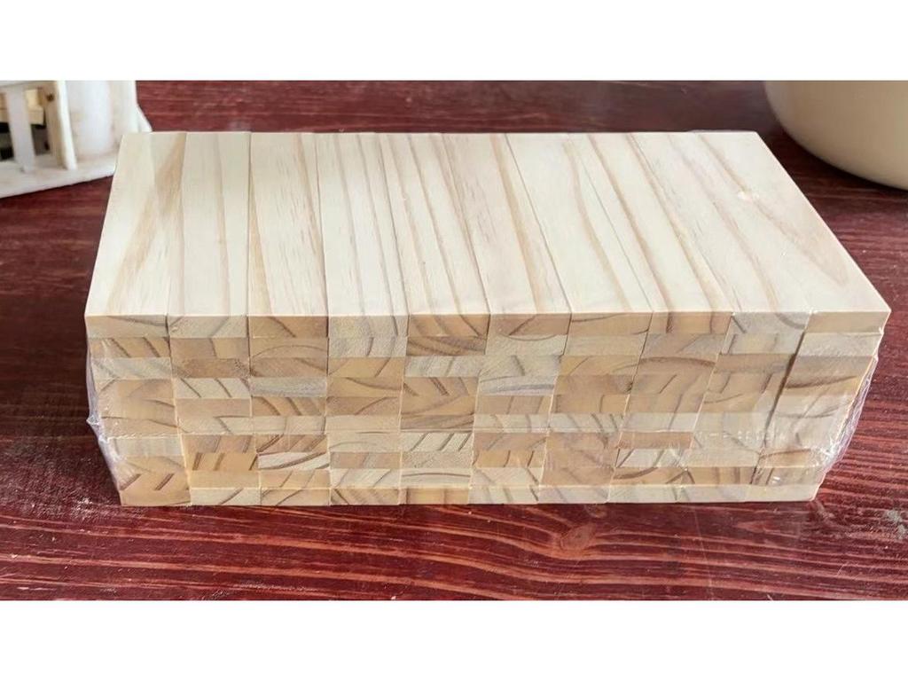 Набор из 100 блоков Архимеда для творческого строительства - Игрушка из натурального дерева для детей от 3 лет