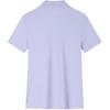 Anta Comfortable Quick-Dry Versatile Short Sleeve Polo Shirt Women Tops Lavender 162427155-3