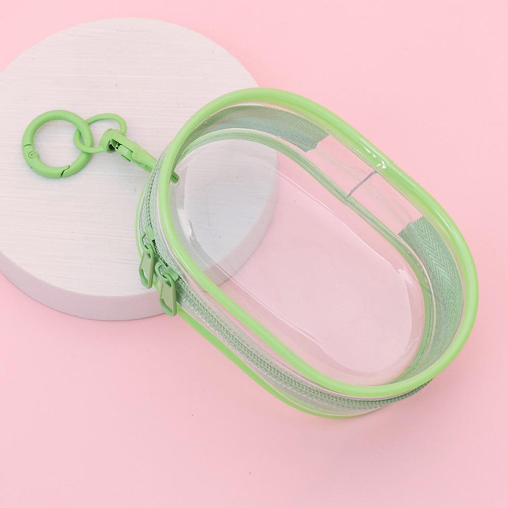 Прозрачная сумка для хранения кабеля данных с брелком для ключей, цифровая сумка для хранения, зарядное устройство для телефона