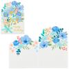 Sanrio Birthday Card Bouquet Blue Greeting Card Can Be Shipped Overseas SANRIO 981346 BD183-3