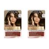L'Oréal Excellence Крем-краска для волос 2 упаковки 4U Каштановый Универсальные нюдовые 4 Каштановый EXCELLENCE Цвет