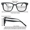 Shinu Men Women Grade Glasses -3.00 Blocking Light Blue Eyeglasses Photochromic Myopia Glasses  Frame For Men