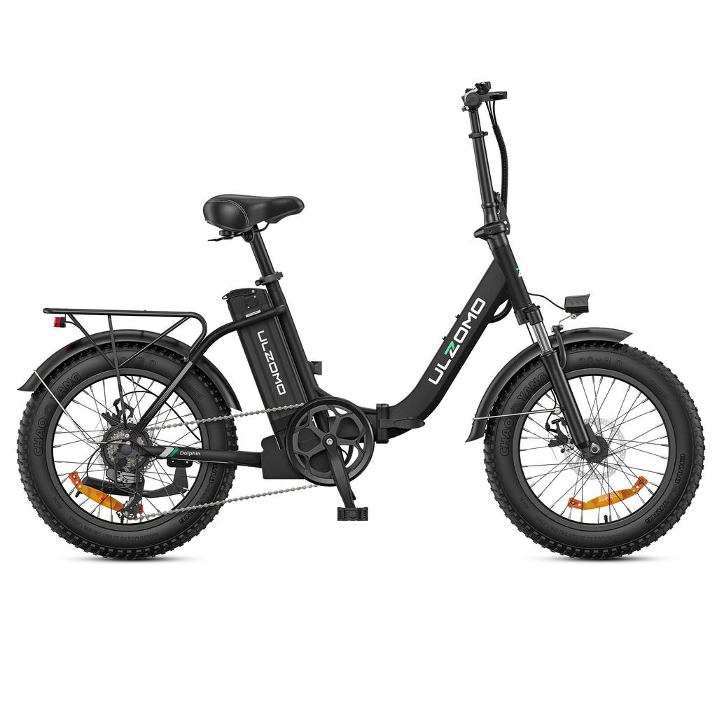 ULZOMO Dolphin Городской электровелосипед для поездок на работу 250 Вт Мотор 48 В 13 Ач Батарея Взрослый электрический велосипед 20'' дюймовые шины Электровелосипед для разных типов местности Городская езда
