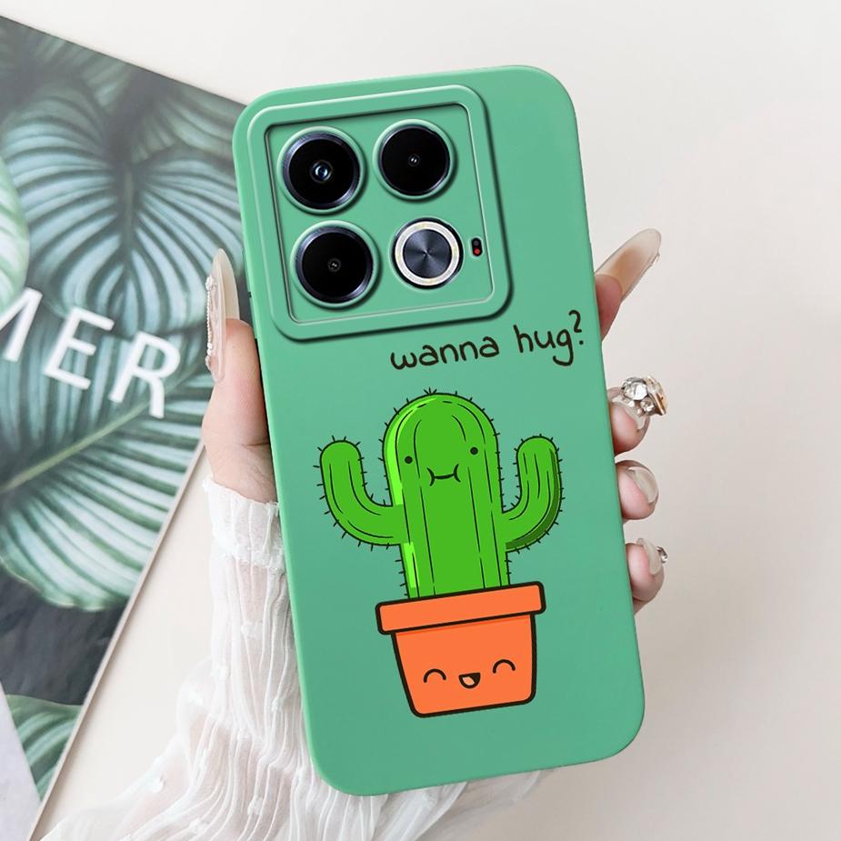 Для Infinix Note 40 Чехол X6853 Красивые Девушки Подсолнухи Чехол Мягкий Силиконовый Чехол для Телефона Для Infinix Note 40 Pro Plus Note40 Fundas