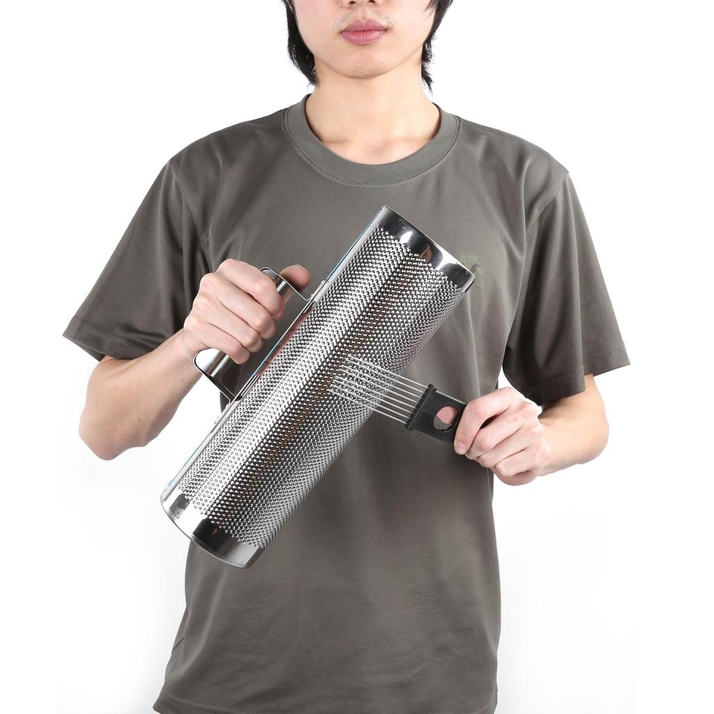 Guiro Shaker Алюминиевый Орфф ударный инструмент Скребок Музыкальные учебные пособия 4x12 дюймов Тип A
