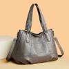 Handbag Large Capacity Shoulder Bag Casual Simple Commute with Soft Leather PU Tote Bag