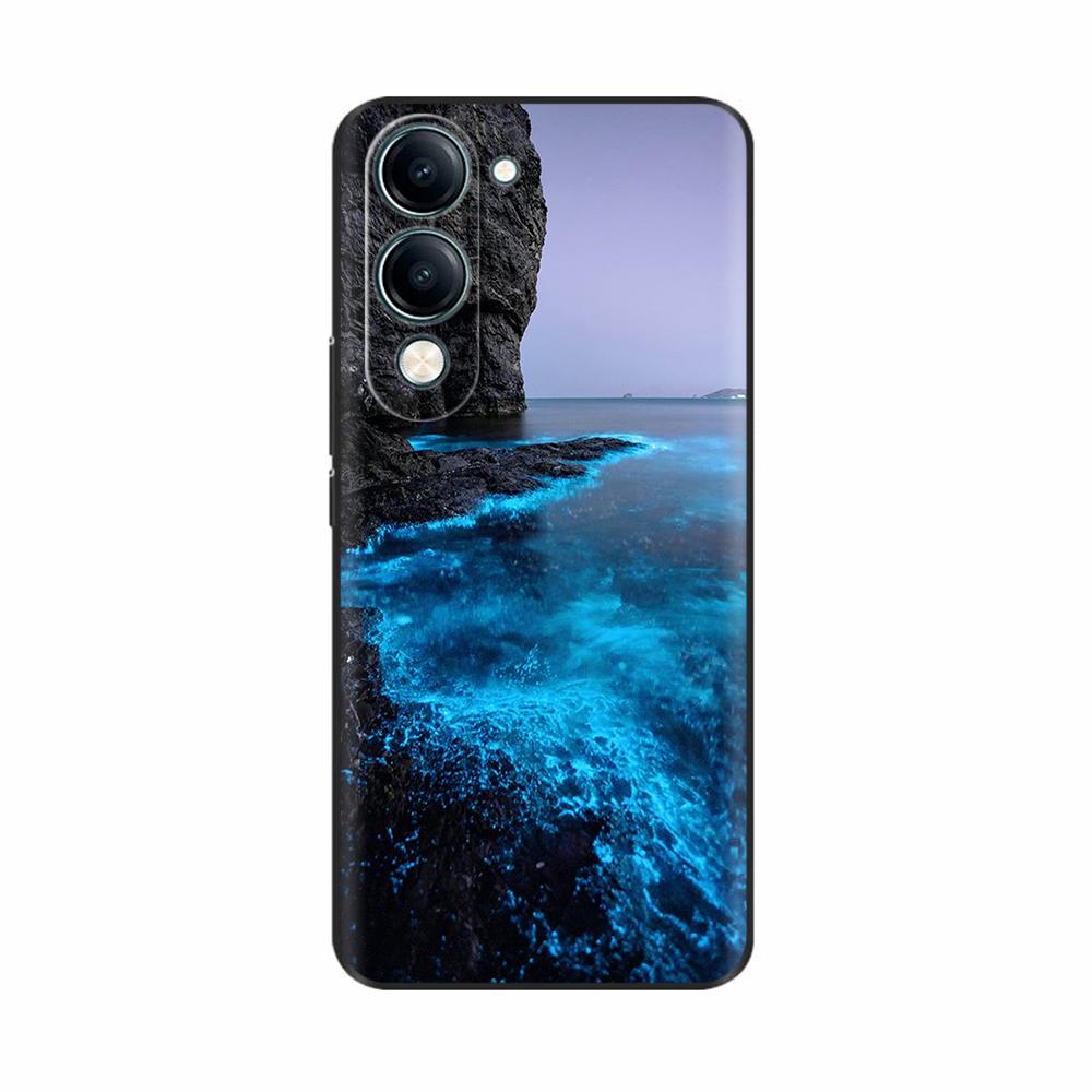 Чехол для Vivo Y19 1915 Мягкий ТПУ Роскошный Милый Силиконовый Чехол Бампер Задняя Крышка Телефона Coque Для Vivo Y19s 2025 Чехлы V2419 Fundas