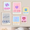 Fashion Color Poster Kpop Canvas Art Prints Painting Wall Picture For Living Boy Bedroom Room Modern Home Decoration Fans Gifts