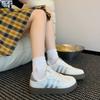 Женские осенние новые одинарные туфли на плоской подошве, повседневные маленькие белые туфли на мягкой подошве, легкая спортивная обувь